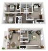 3 Bedroom 2.5 Bath on Hoosier Court